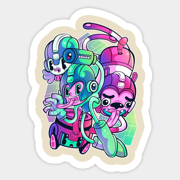 MegaPals Sticker by Pinteezy